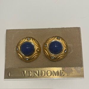 80/90’s Designer Coro Gold Earrings